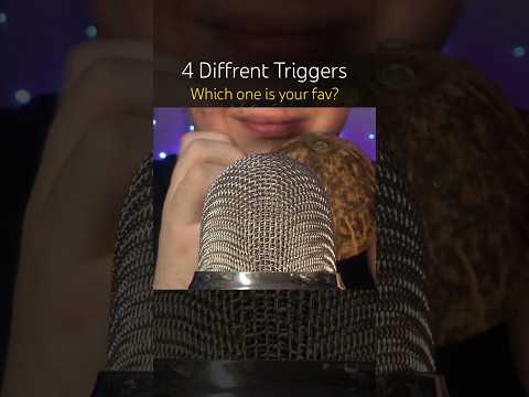 4 Diffrent Triggers! #asmr
