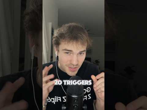 20 triggers in 30 seconds ASMR!