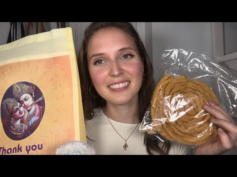 ASMR Trying Indian Snacks 🇮🇳