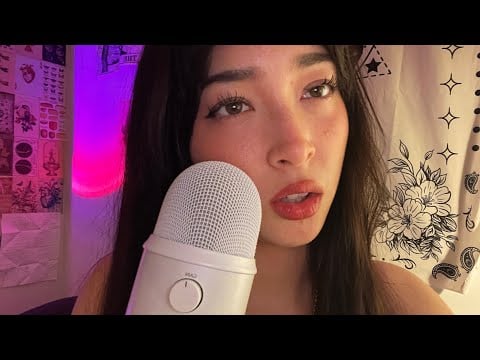 ASMR Mouth Sounds and Sensitive Whispers 