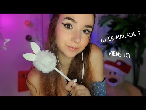 ASMR Tu es malade, je m'occupe de toi 🥰 (attention personnelle)