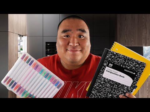 ASMR Back to School - Getting You Ready (Real Talk)