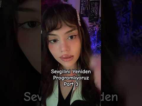Sonunda yapılması gereken yapıldı 😜 (ben döndüm bu arada. 🥳) #asmr #asmrshorts #asmrroleplay