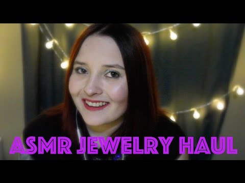 ASMR Jewelry Haul 💎 Tapping / Whisper / Show & Tell