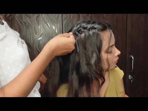 🌸  The Most Relaxing Hair Braiding ASMR by ashna ✨ 