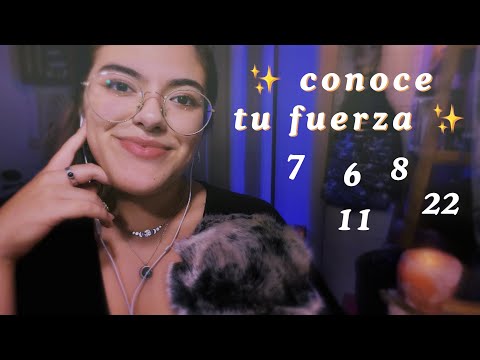 ASMR Descubre tu Fuerza según tu fecha de nacimiento ✨ #Numerologia