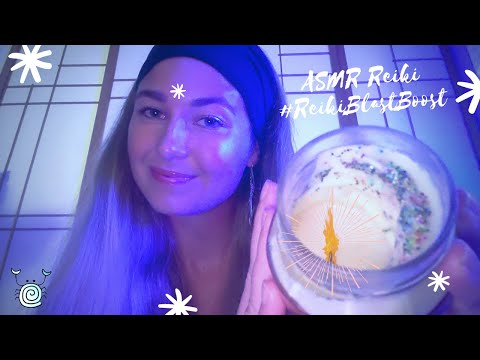 [ASMR] Reiki Master Healing Fast Tune-Up Session | Set YOUR Intention | #ReikiBlastBoost 🕯️Ep. 8🕯️