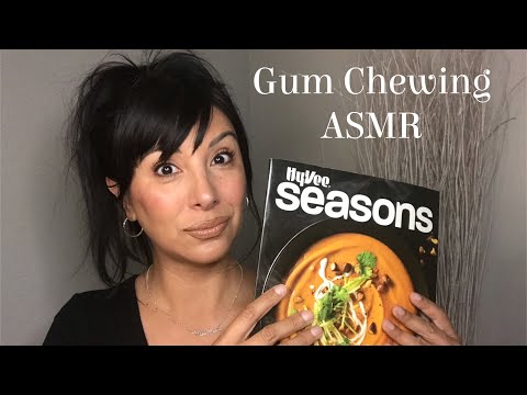 ASMR: 4K WE DID IT| Hy Vee Magazine Flip/ Gum Chewing