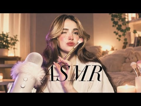(ASMR) I’ll Do Your Makeup Until You Fall Asleep  |ای اس ام ار  فارسی بیا تا ارایشت کنم تا بخوابی