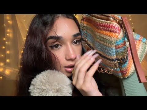 doing asmr with random triggers (kinda sorta fast)