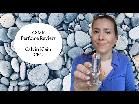 ASMR Perfume Review - Calvin Klein CK2 - Glass Tapping & Whispering