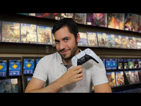 ASMR le vendeur de jeux vidéo le plus REALISTE
