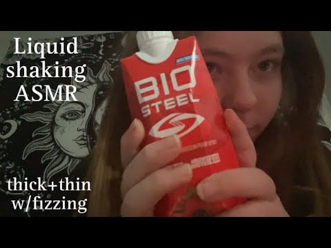 ASMR | Various liquids shaking!