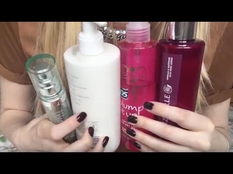 ASMR Tapping on Beauty Products