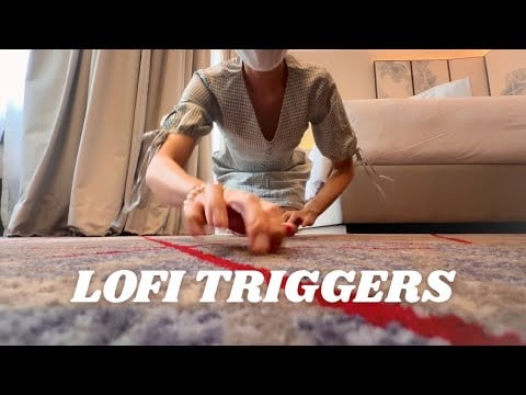 ASMR FAST & AGGRESSIVE Random Lofi Triggers Around Hotel Room 🔫