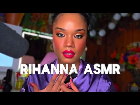 Rihanna Does Your Makeup | ASMR Roleplay