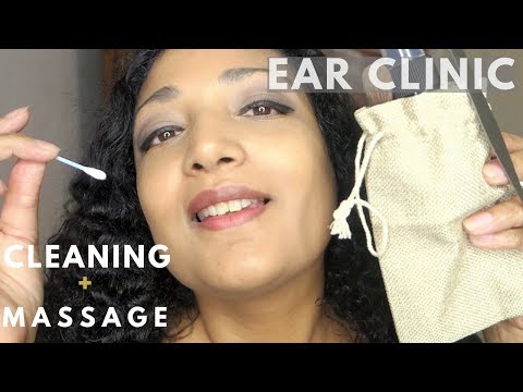Deep ASMR ear cleaning & massage clinic  *Annual ear exam Dr French