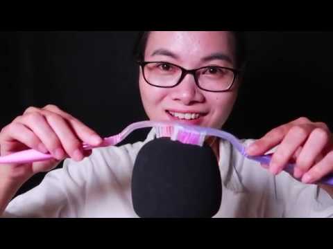 ASMR Cào Mic, tiếng thì thầm | Mic Touching & Whispers | ASMR HUYEN ( Vietnamese)