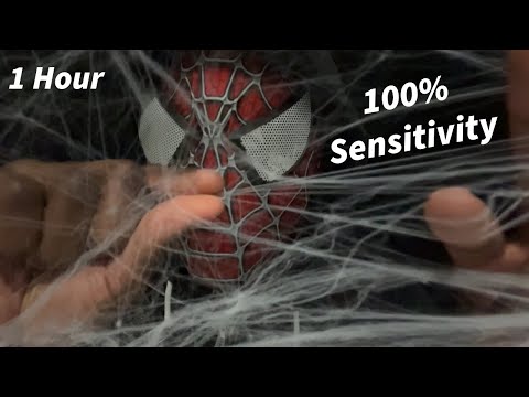 ASMR Spider Web Trigger & Mouth Sounds for Sleep and Tingles (1 hour)