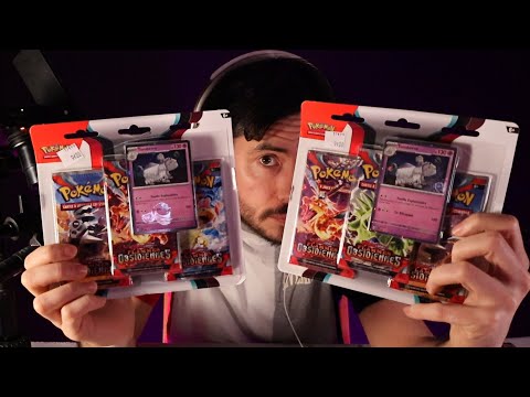 ASMR Pokemon - Tripack Flammes Obsidiennes à -50%