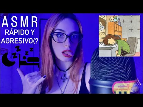 ASMR ESPAÑOL🍄RÁPIDO Y AGRESIVO🥵🤯 Asmr Argentina