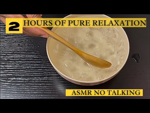 RELAXING ASMR | NO TALKING | 2 HOURS OF RELAXATION FOR QIUET TIME