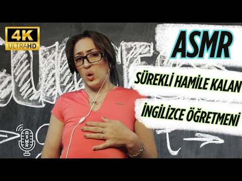 ASMR Hamile İngilizce Öğretmeni Roleplay | 4K Türkçe Rahatlatıcı 🎧✨