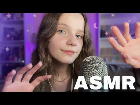 ASMR Hand Sounds w/ Mouth Sounds 🪼 Nail Tapping 