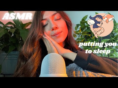 ASMR putting you to sleep 💤 personal attention & relaxing hand movements