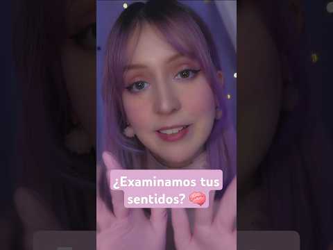 ⭐ASMR sensorial raro (te examino con dinosaurios y galletas)