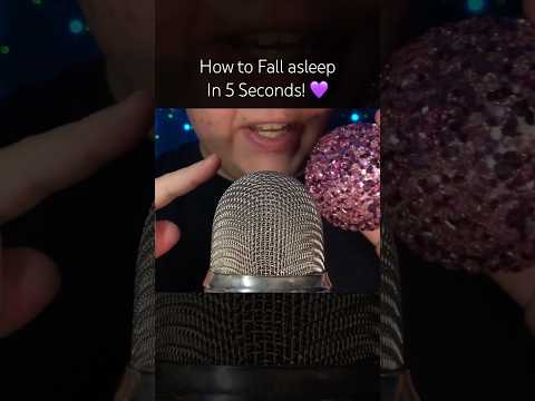How to fall asleep in 5 Seconds! 🤍 #asmr