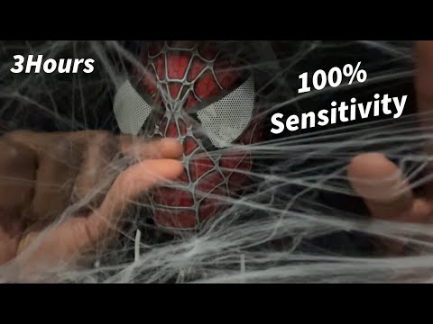 ASMR Spider Web Trigger & Mouth Sounds for Sleep and Tingles (3 hours)