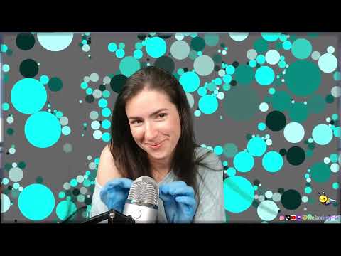 ASMR - Blue Gloves Mic Rubs