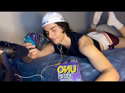 ASMR we play UNO