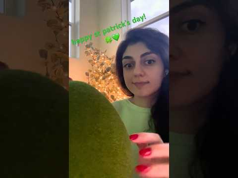 Easter egg ASMR! #asmr #asmrsounds #asmrvideo #asmrcommunity #satisfying #stpatricksday