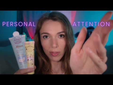 ASMR Pampering You with Pokemon Skincare | Face Massage & Personal Attention
