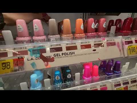 Walmart Nail Polish Organization 8-12-2023