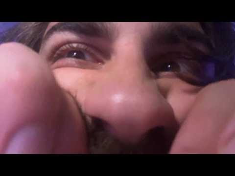 extremely disrespectfully close-up asmr but very tingly i promise