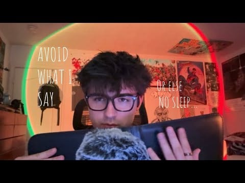 ASMR | ‼️DO NOT‼️ SAY WHAT I SAY 