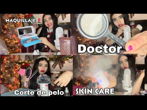 ASMR~ 5 ROLE~PLAY / HELADERÍA , BARBERÍA 💈/ MAQUILLAJE / MANICURISTA/ CUIDADO DE PIEL/ ASMR RÁPIDO