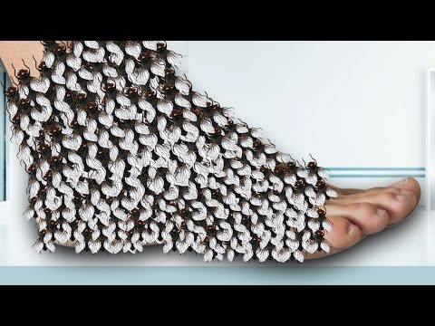 ASMR Foot Cleaning & Spa Section | ASMR Foot Relaxing Massage & Pampering