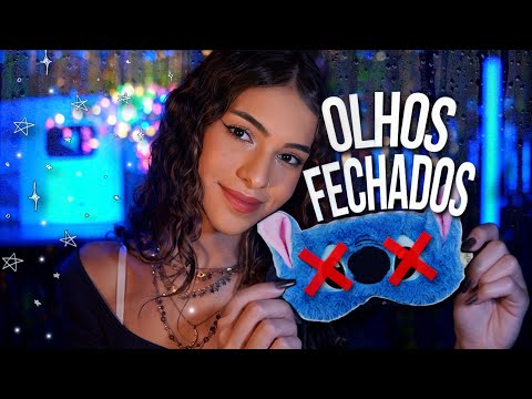 ASMR Para Ver Com Os Olhos Fechados 👁️✨ Experiência Sensorial 🌀