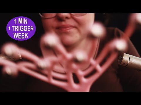 ASMR 1 MIN 1 TRIGGER-WEEK ♥ #2 Ansiktsmassage