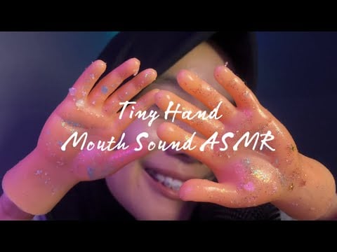 ASMR TINY HAND BIKIN KAMU CEPET NGANTUK🥱[MouthSound,Handmovement]