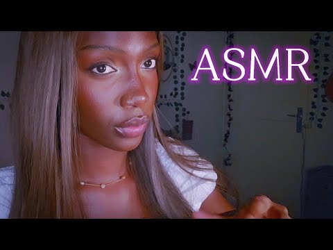 ASMR Doing my makeup with you in English💄💅🏾✨