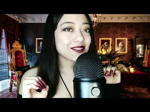 ASMR | (MORTICIA ADDAMS) EXÁMEN DE NERVIOS CRANEALES 🖤🖤