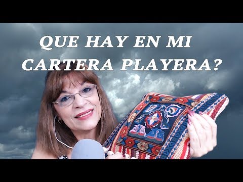 ASMR QUE LLEVO EN MI BOLSO DE PLAYA👜STORY TIME🏖