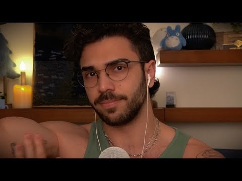 ASMR Body Tapping and Mouth Sounds