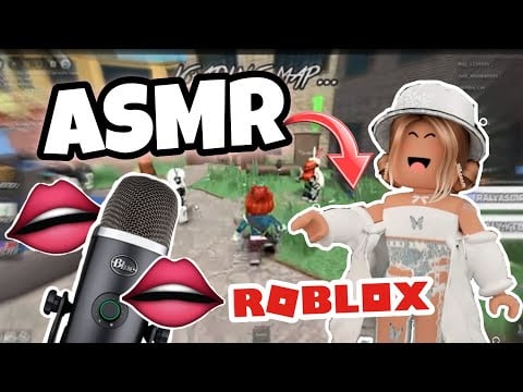 ASMR Français • BRUITS DE BOUCHES ULTRA PUISSANT SUR ROBLOX 😴💤 (avec le Blue Yeti X 💫)