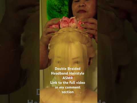 #asmr #braids #hairstyle #hairtutorial #hairstyling #fordeepsleep #meditation #video #tingles #fyp
